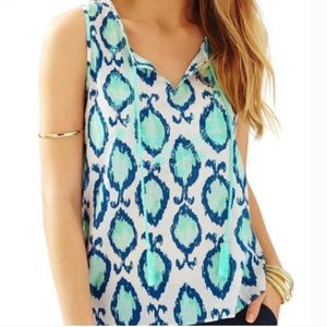 Lilly Pulitzer Lauren Sleeveless Blouse